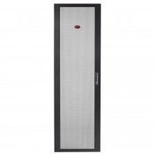 APC NetShelter SV Perforated Split Rear Doors - Rack rear door (vented,splitted) - black - 42U - for P/N: AR2400, AR2500